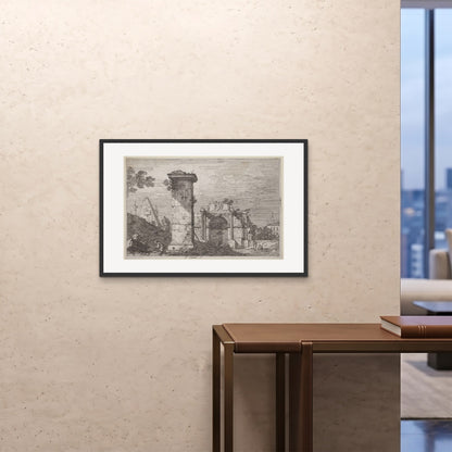 Orlonzo - FRAMED PRINT BLACK 9060cm3624 ROOM