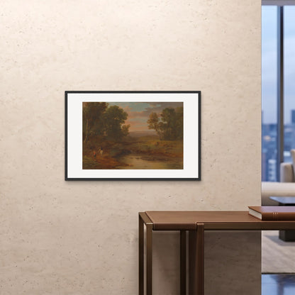 Orlonzo - FRAMED PRINT BLACK 9060cm3624 ROOM