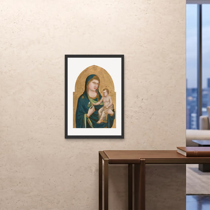 Orlonzo - FRAMED PRINT BLACK A1594x841cm ROOM