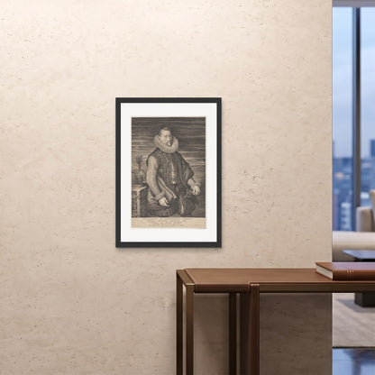 Orlonzo - FRAMED PRINT BLACK A1594x841cm ROOM