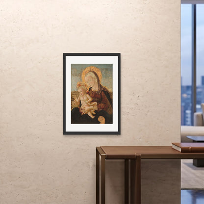 Orlonzo - FRAMED PRINT BLACK A1594x841cm ROOM