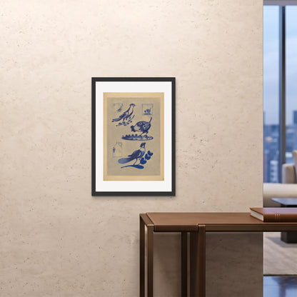 Orlonzo - FRAMED PRINT BLACK A1594x841cm ROOM