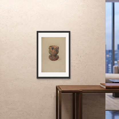 Orlonzo - FRAMED PRINT BLACK A1594x841cm ROOM