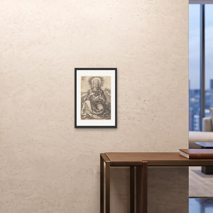Orlonzo - FRAMED PRINT BLACK A242x594cm ROOM