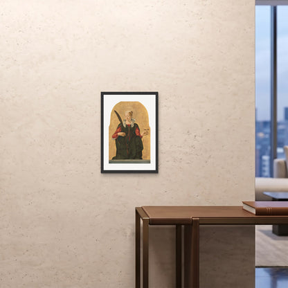 Orlonzo - FRAMED PRINT BLACK A242x594cm ROOM