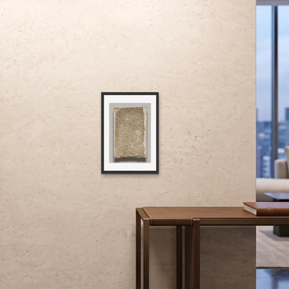 Orlonzo - FRAMED PRINT BLACK A242x594cm ROOM