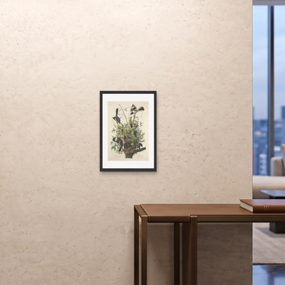 Orlonzo - FRAMED PRINT BLACK A242x594cm ROOM