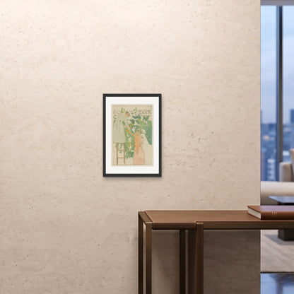 Orlonzo - FRAMED PRINT BLACK A242x594cm ROOM