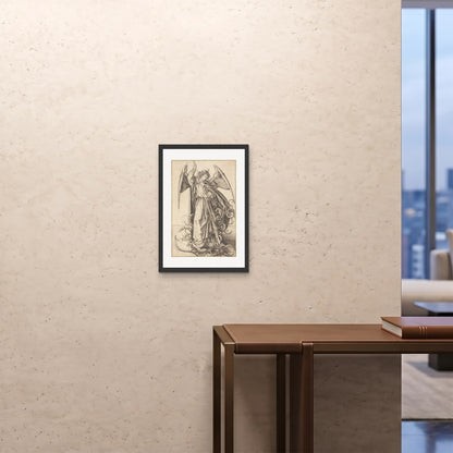 Orlonzo - FRAMED PRINT BLACK A242x594cm ROOM