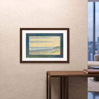 Orlonzo - FRAMED PRINT DARK WOOD 10070cm4028 ROOM