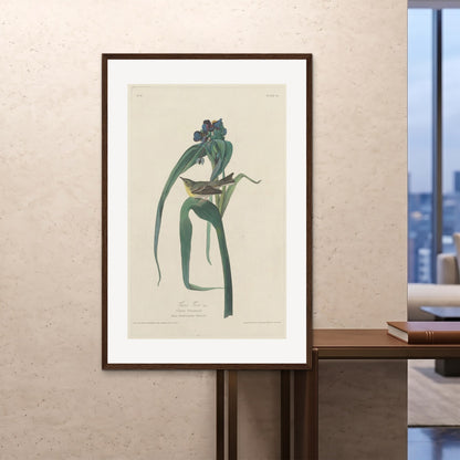 Orlonzo - FRAMED PRINT DARK WOOD 100x150cm40x60 ROOM