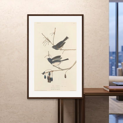 Orlonzo - FRAMED PRINT DARK WOOD 100x150cm40x60 ROOM