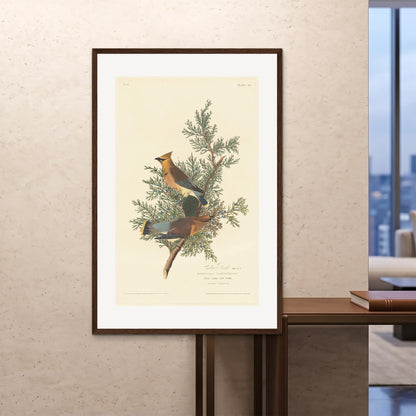 Orlonzo - FRAMED PRINT DARK WOOD 100x150cm40x60 ROOM