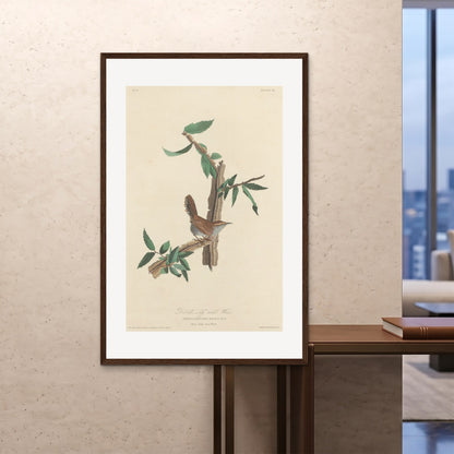 Orlonzo - FRAMED PRINT DARK WOOD 100x150cm40x60 ROOM