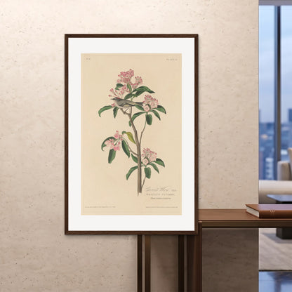 Orlonzo - FRAMED PRINT DARK WOOD 100x150cm40x60 ROOM