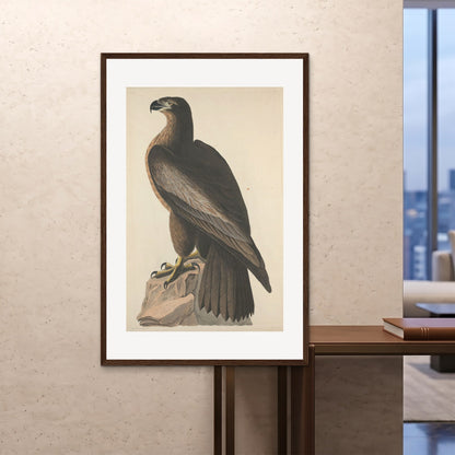 Orlonzo - FRAMED PRINT DARK WOOD 100x150cm40x60 ROOM