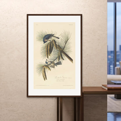 Orlonzo - FRAMED PRINT DARK WOOD 100x150cm40x60 ROOM