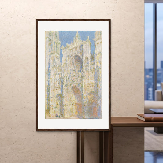 Orlonzo - FRAMED PRINT DARK WOOD 100x150cm40x60 ROOM