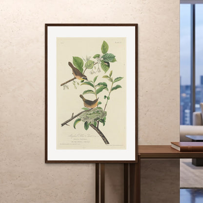 Orlonzo - FRAMED PRINT DARK WOOD 100x150cm40x60 ROOM