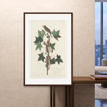 Orlonzo - FRAMED PRINT DARK WOOD 100x150cm40x60 ROOM