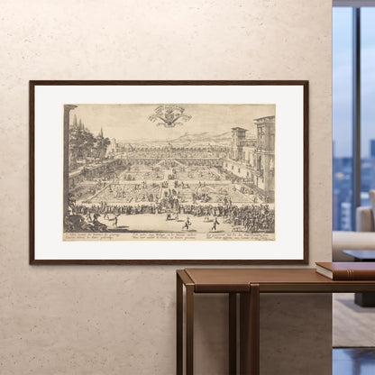 Orlonzo - FRAMED PRINT DARK WOOD 150100cm6040 ROOM
