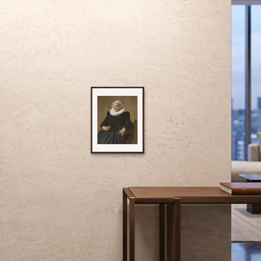 Orlonzo - FRAMED PRINT DARK WOOD 16x2040x50cm ROOM