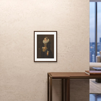 Orlonzo - FRAMED PRINT DARK WOOD 18x2445x60cm ROOM