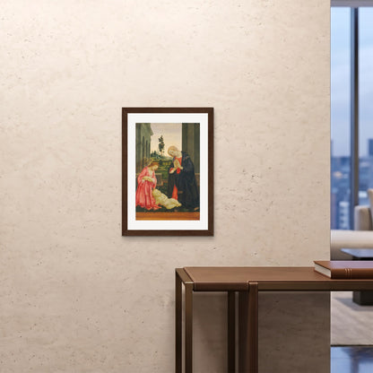 Orlonzo - FRAMED PRINT DARK WOOD 20x2850x70cm ROOM