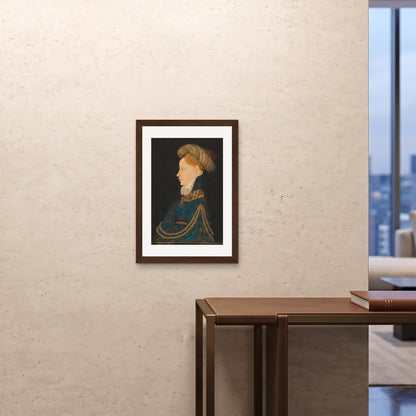 Orlonzo - FRAMED PRINT DARK WOOD 20x2850x70cm ROOM