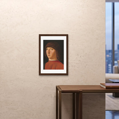 Orlonzo - FRAMED PRINT DARK WOOD 20x2850x70cm ROOM