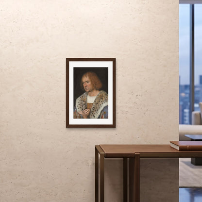 Orlonzo - FRAMED PRINT DARK WOOD 20x2850x70cm ROOM