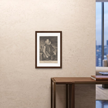 Orlonzo - FRAMED PRINT DARK WOOD 20x2850x70cm ROOM