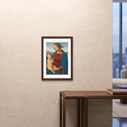 Orlonzo - FRAMED PRINT DARK WOOD 20x2850x70cm ROOM