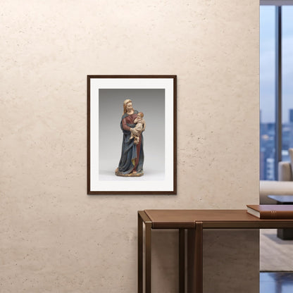 Orlonzo - FRAMED PRINT DARK WOOD 24x3260x80cm ROOM