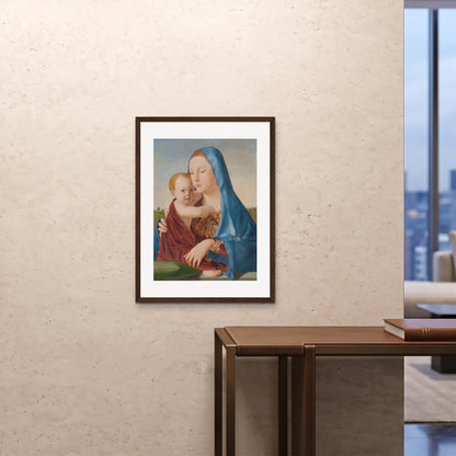 Orlonzo - FRAMED PRINT DARK WOOD 24x3260x80cm ROOM
