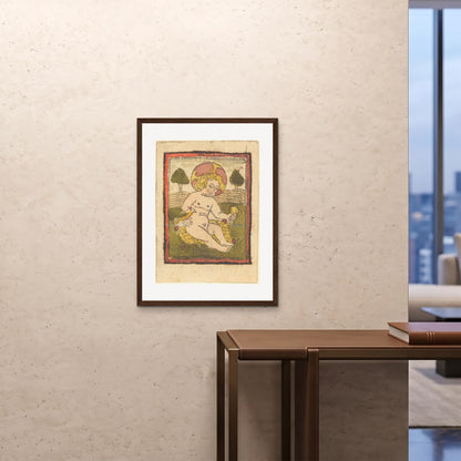 Orlonzo - FRAMED PRINT DARK WOOD 24x3260x80cm ROOM
