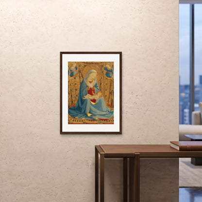 Orlonzo - FRAMED PRINT DARK WOOD 24x3260x80cm ROOM