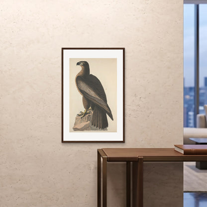 Orlonzo - FRAMED PRINT DARK WOOD 24x3660x90cm ROOM