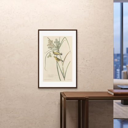 Orlonzo - FRAMED PRINT DARK WOOD 24x3660x90cm ROOM