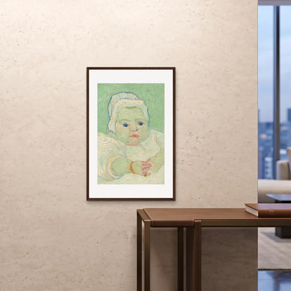 Orlonzo - FRAMED PRINT DARK WOOD 24x3660x90cm ROOM