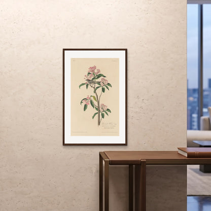 Orlonzo - FRAMED PRINT DARK WOOD 24x3660x90cm ROOM
