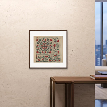 Orlonzo - FRAMED PRINT DARK WOOD 7070cm2828 ROOM