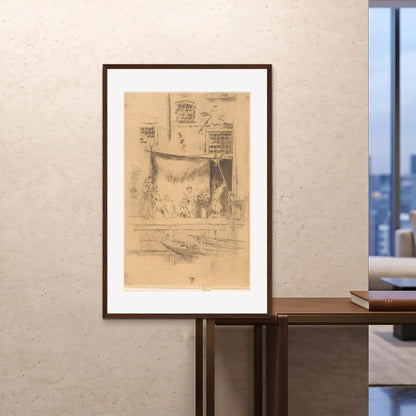 Orlonzo - FRAMED PRINT DARK WOOD 80120cm3248 ROOM