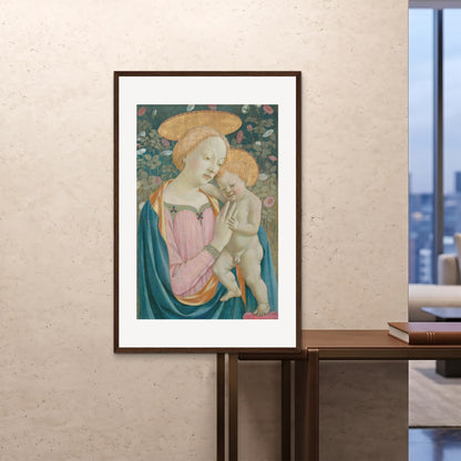 Orlonzo - FRAMED PRINT DARK WOOD 80120cm3248 ROOM