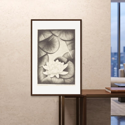 Orlonzo - FRAMED PRINT DARK WOOD 80120cm3248 ROOM