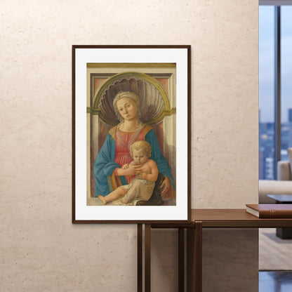Orlonzo - FRAMED PRINT DARK WOOD 80120cm3248 ROOM