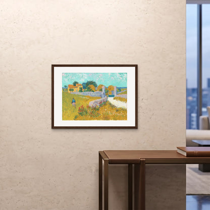 Orlonzo - FRAMED PRINT DARK WOOD 8060cm3224 ROOM