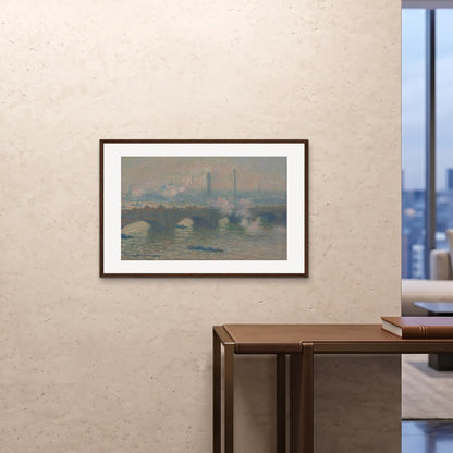 Orlonzo - FRAMED PRINT DARK WOOD 9060cm3624 ROOM