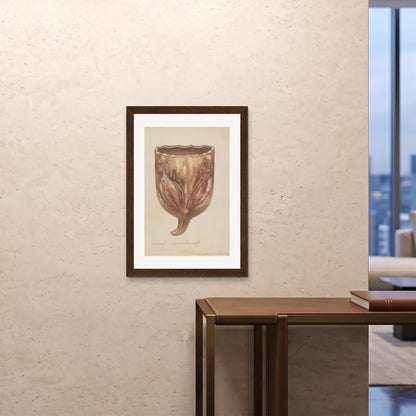 Orlonzo - FRAMED PRINT DARK WOOD A1594x841cm ROOM