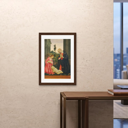 Orlonzo - FRAMED PRINT DARK WOOD A1594x841cm ROOM